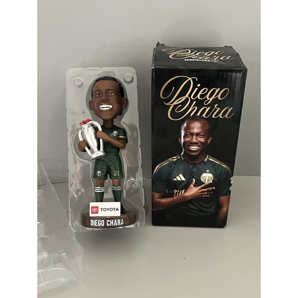 Portland Timbers Diego Chara #21 Bobble Head MLS Soccer Oregon 2025- Box Dented